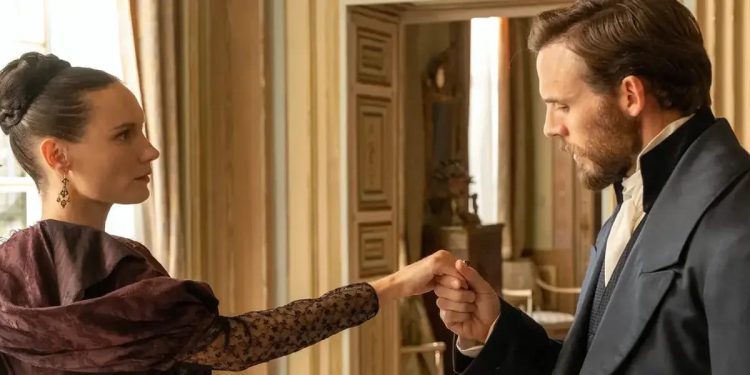 Edmond Dantes e Mercedes ne Il conte di Montecristo