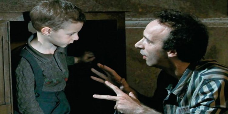 Una scena del film in prima serata su Canale 5 (Foto Web)