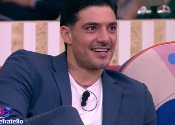 Lorenzo Spolverato al GF (Foto: screen Mediaset Infinity)