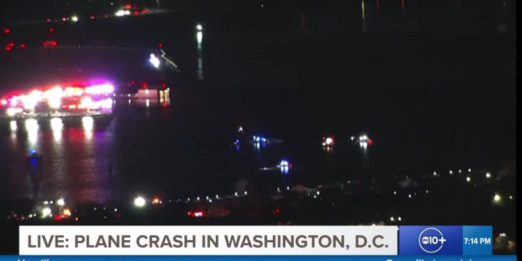 Incidente aereo Washington (Foto: screen da Youtube)