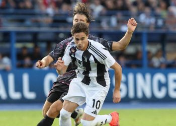 Kenan Yildiz con la Juventus contro l'Empoli (Foto ANSA)