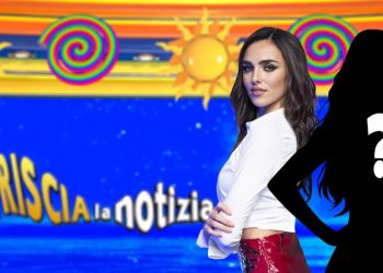 velina bionda striscia la notizia finale