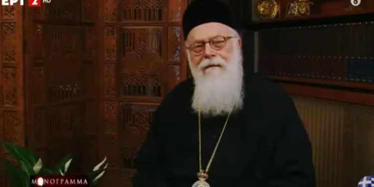 L'arcivescovo Anastasios Yannoulatos