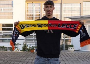 Tiago Gabriel arrivato a Lecce