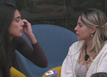 Chiara Cainelli e Zeudi Di Palma al Grande Fratello (Foto: Screen)