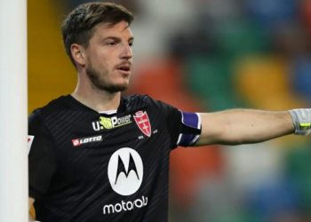 Alessio Cragno con la maglia del Monza