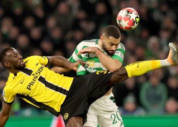 Silvère Ganvoula, attaccante dello Young Boys prossimo al Monza (Foto ANSA)