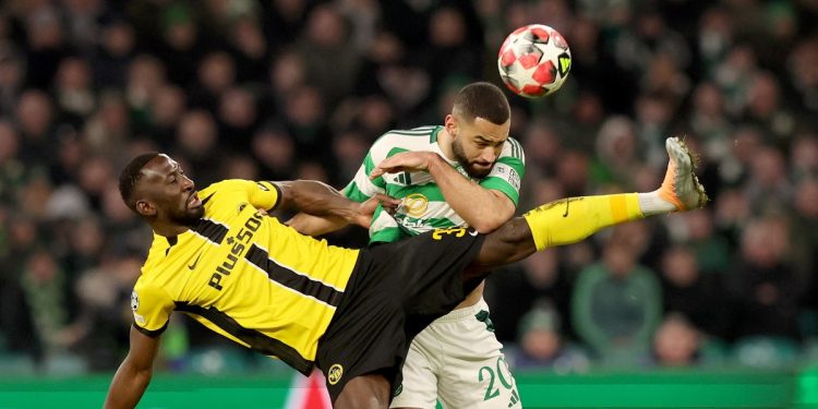 Silvère Ganvoula, attaccante dello Young Boys prossimo al Monza (Foto ANSA)