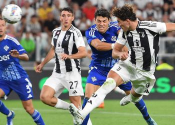 Un'immagine di Juventus Como all'Allianz Stadium (foto ANSA)