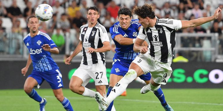 Un'immagine di Juventus Como all'Allianz Stadium (foto ANSA)