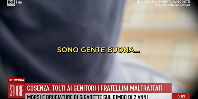 Il caso dei bimbi maltrattati a Cosenza (Foto: Storie Italiane)