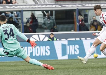 Daniel Maldini, nuovo giocatore dell'Atalanta (Foto ANSA)