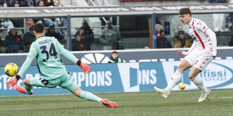 Daniel Maldini, nuovo giocatore dell'Atalanta (Foto ANSA)