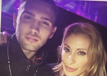 Sabrina Salerno e Luca Maria Monti, figlio di Enrico Monti