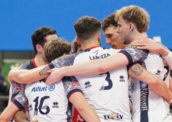 L'Allianz Milano esulta (da facebook.com/PowervolleyMilano)