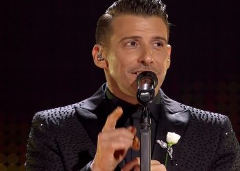 Francesco Gabbani a Sanremo 2025