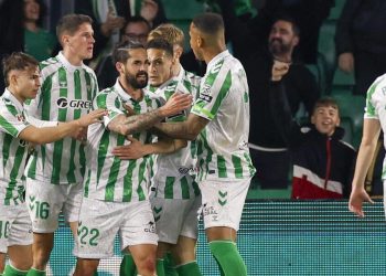 Isco in gol con il Betis (Foto ANSA)