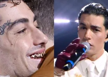 Tony Effe, tatuaggi Sanremo 2025