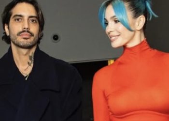 Rose Villain con il marito Sixpm