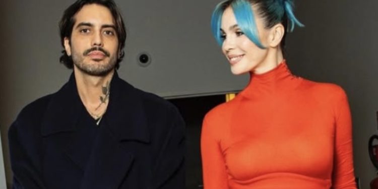 Rose Villain con il marito Sixpm