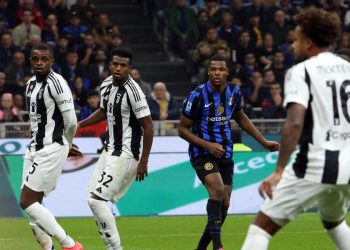 Un momento di Inter Juventus in Serie A (Foto ANSA)