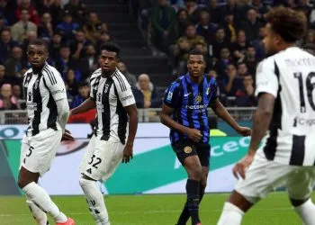 Un momento di Inter Juventus in Serie A (Foto ANSA)