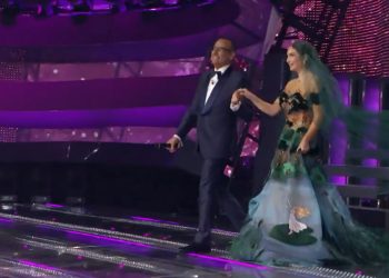 Abiti Sanremo 2025 Elettra Lamborghini