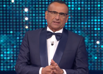 Carlo Conti a Sanremo 2025