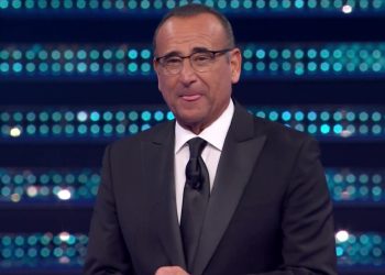 Carlo Conti a Sanremo 2025