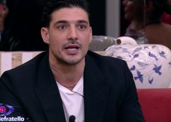 Lorenzo Spolverato al GF (Foto: screen Mediaset Infinity)
