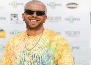 Shablo, in gara a Sanremo 2025 con Guè Pequeno, Tormento e Joshua. (Foto: Web)