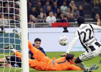 Timothy Weah a segno in Inter Juventus (Foto ANSA)