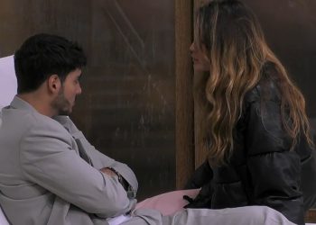 Javier e Helena al Grande Fratello (Foto: Screen)