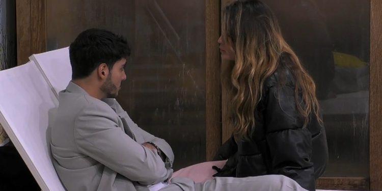 Javier e Helena al Grande Fratello (Foto: Screen)