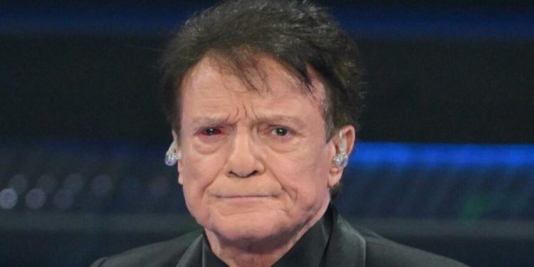 Massimo Ranieri, occhio rosso a Sanremo 2025