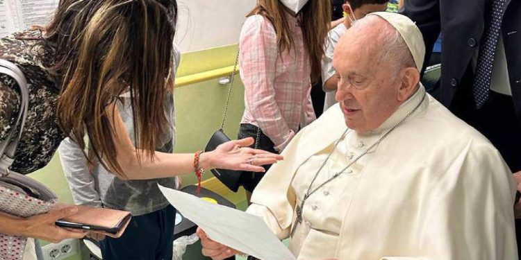 Papa Francesco al Gemelli