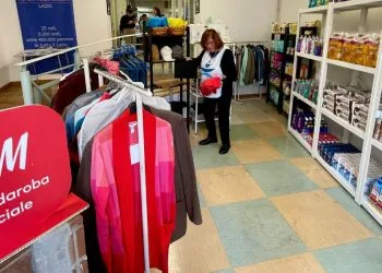 Il guardaroba sociale di Fondazione Progetto Arca a Roma