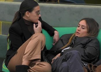 Helena Prestes e Zeudi Di Palma al Grande Fratello (Foto: Screen)