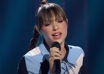 Sarah Toscano a Sanremo 2025 (Foto: Screen)