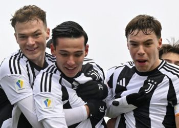 L'esultanza della Juventus Primavera (da Facebook)