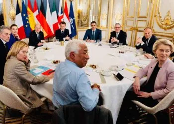 vertice di parigi con Meloni