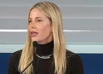 Alessia Marcuzzi a Sanremo 2025