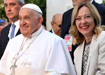 Meloni e Papa Francesco
