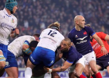 Francia in campo per il Sei Nazioni (Foto ANSA)