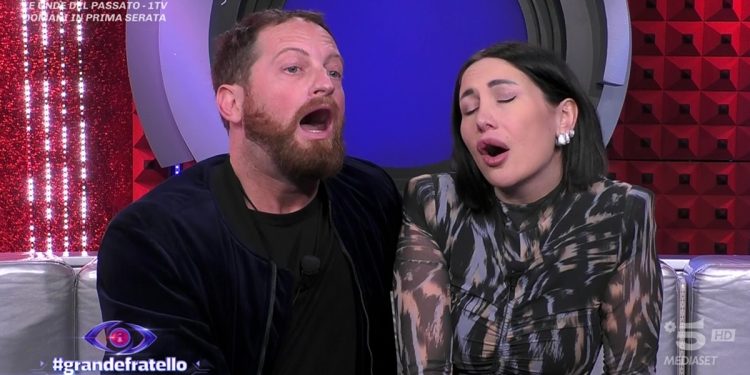 Mattia Fumagalli e Jessica Morlacchi al Grande Fratello