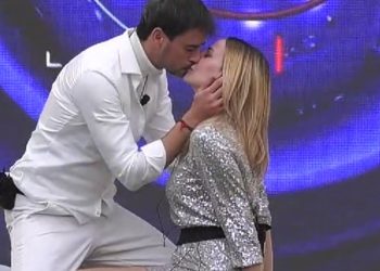 Stefania Orlando e Iago Garcia al Grande Fratello (Foto: Screen)