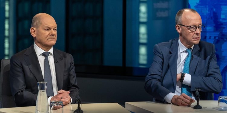 Scholz e Merz, Elezioni Germania