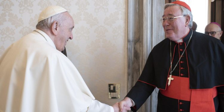 Hollerich con Papa Francesco