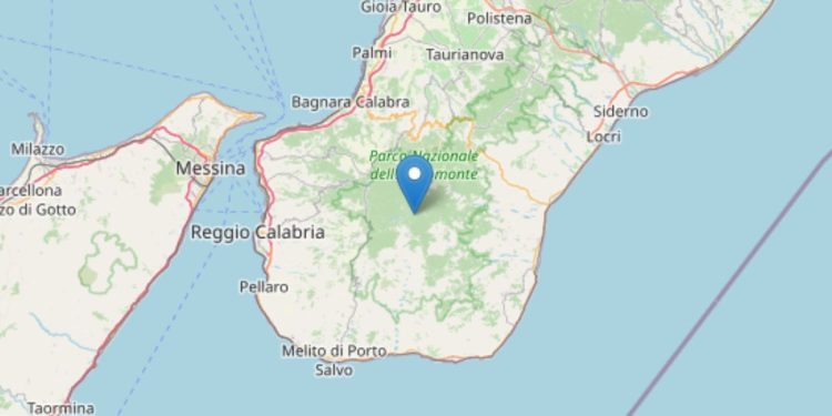 Terremoto oggi a Reggio Calabria