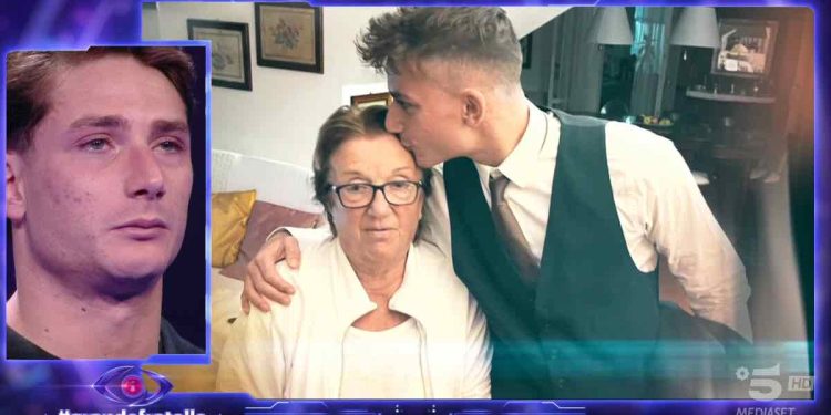 Tommaso e la nonna al Grande Fratello
